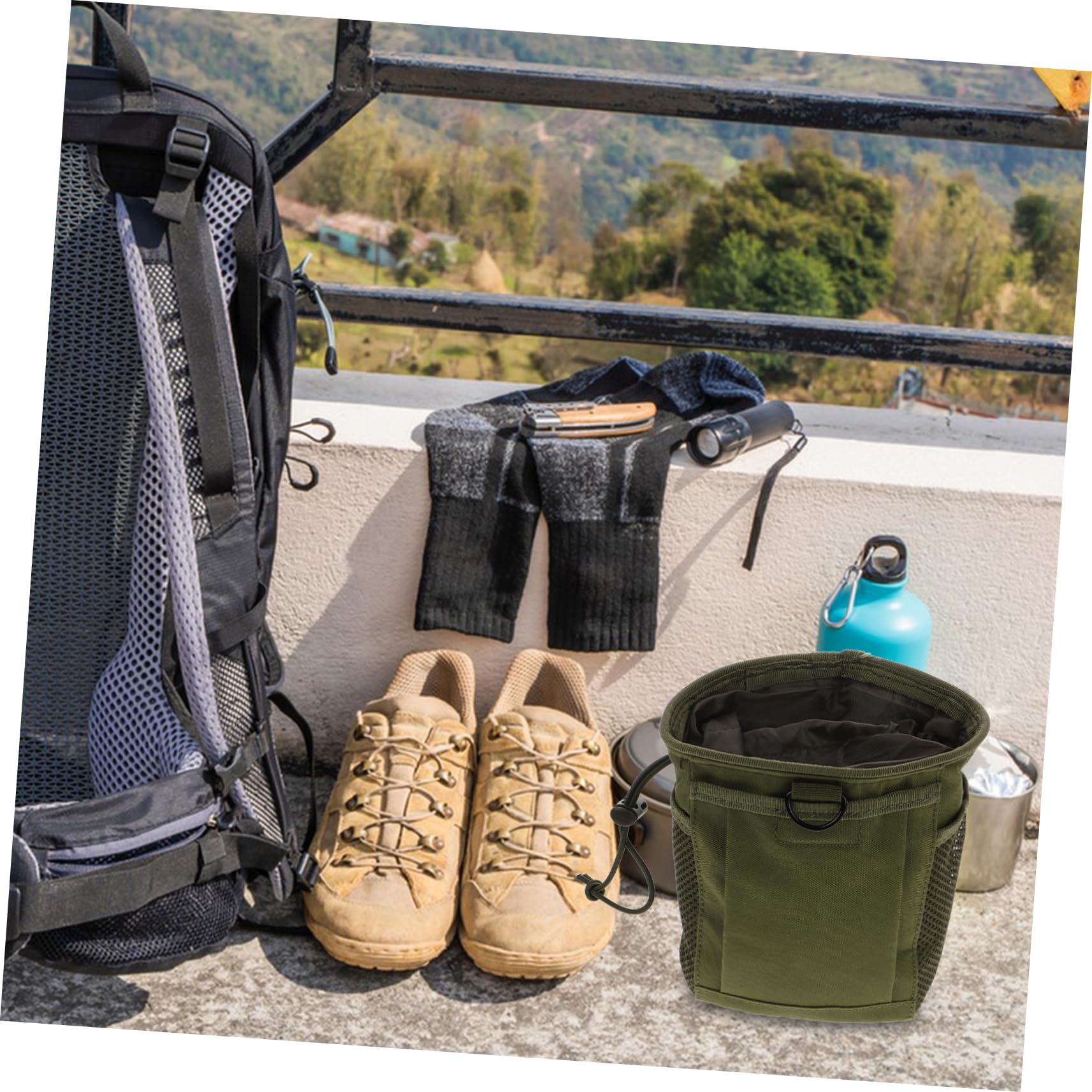 Sosoport Borsa Mimetica Custodia per Articoli Vari Custodia Esterna Tasca portautensili in Porta Attrezzi Multifunzione Borsa per Accessori Sportivi Tela