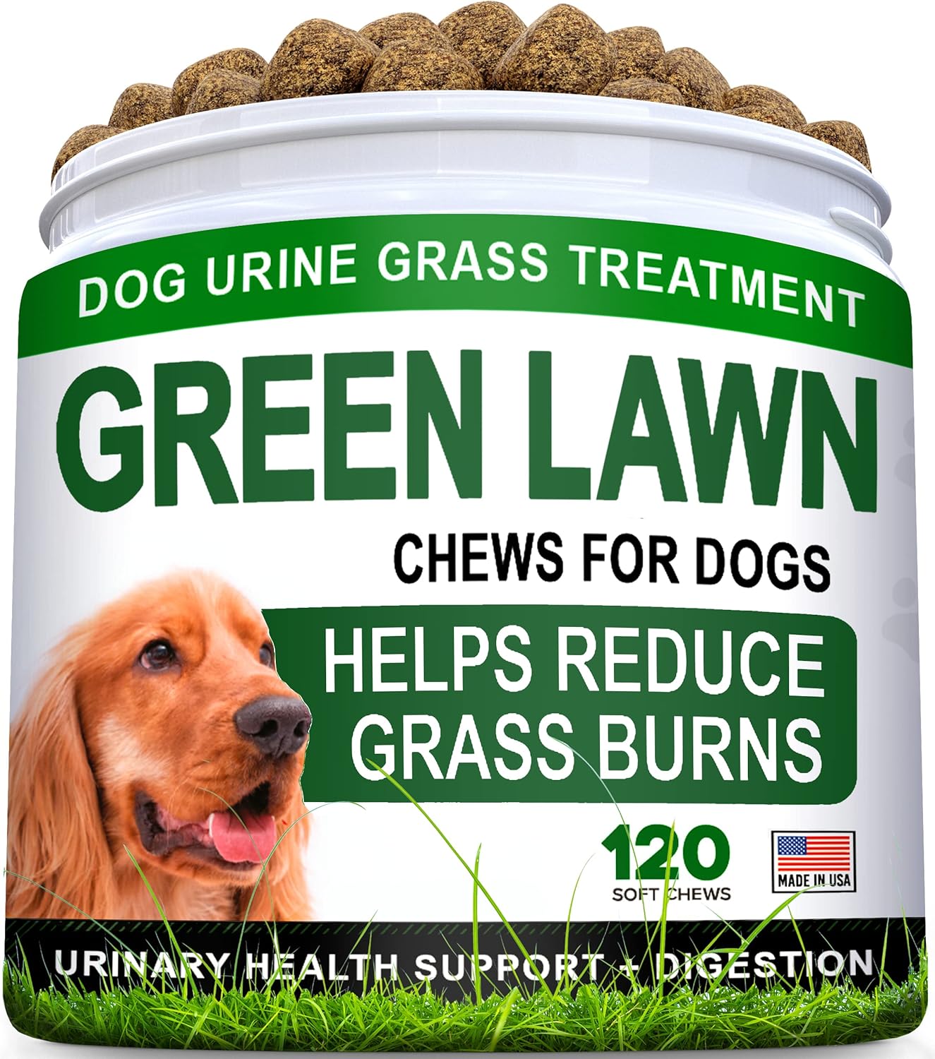 STRELLALAB Grass Burn Spot Chews for Dogs Dog Urine