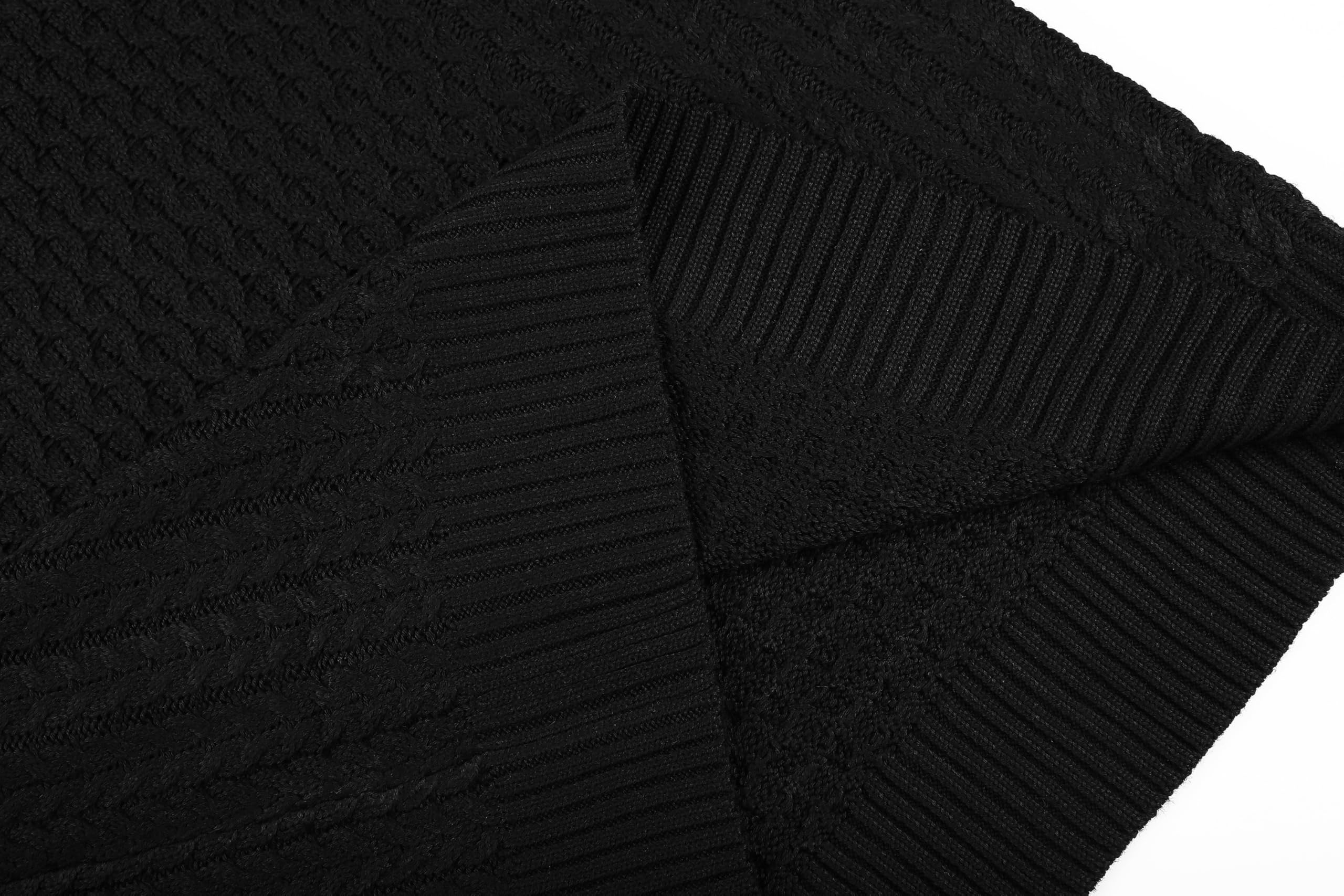 COOFANDY Maglione Dolcevita Uomo - Invernali Maglioni Maglione a Collo Alto Slim Fit a Manica Lunga Maglia Maglione