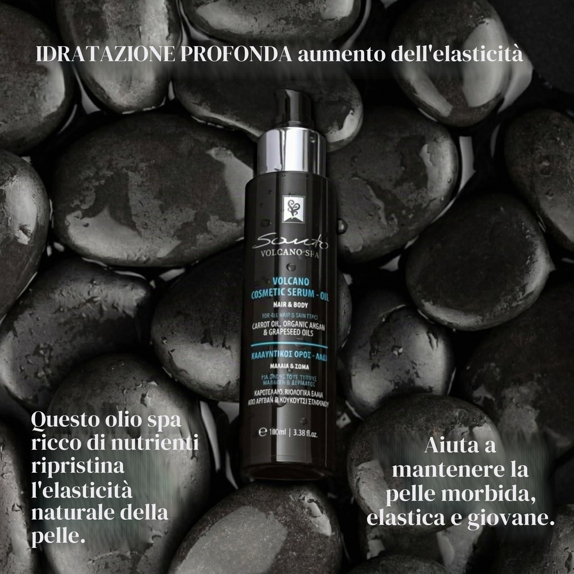 Incredible Vulcano capelli e corpo siero 100 ml