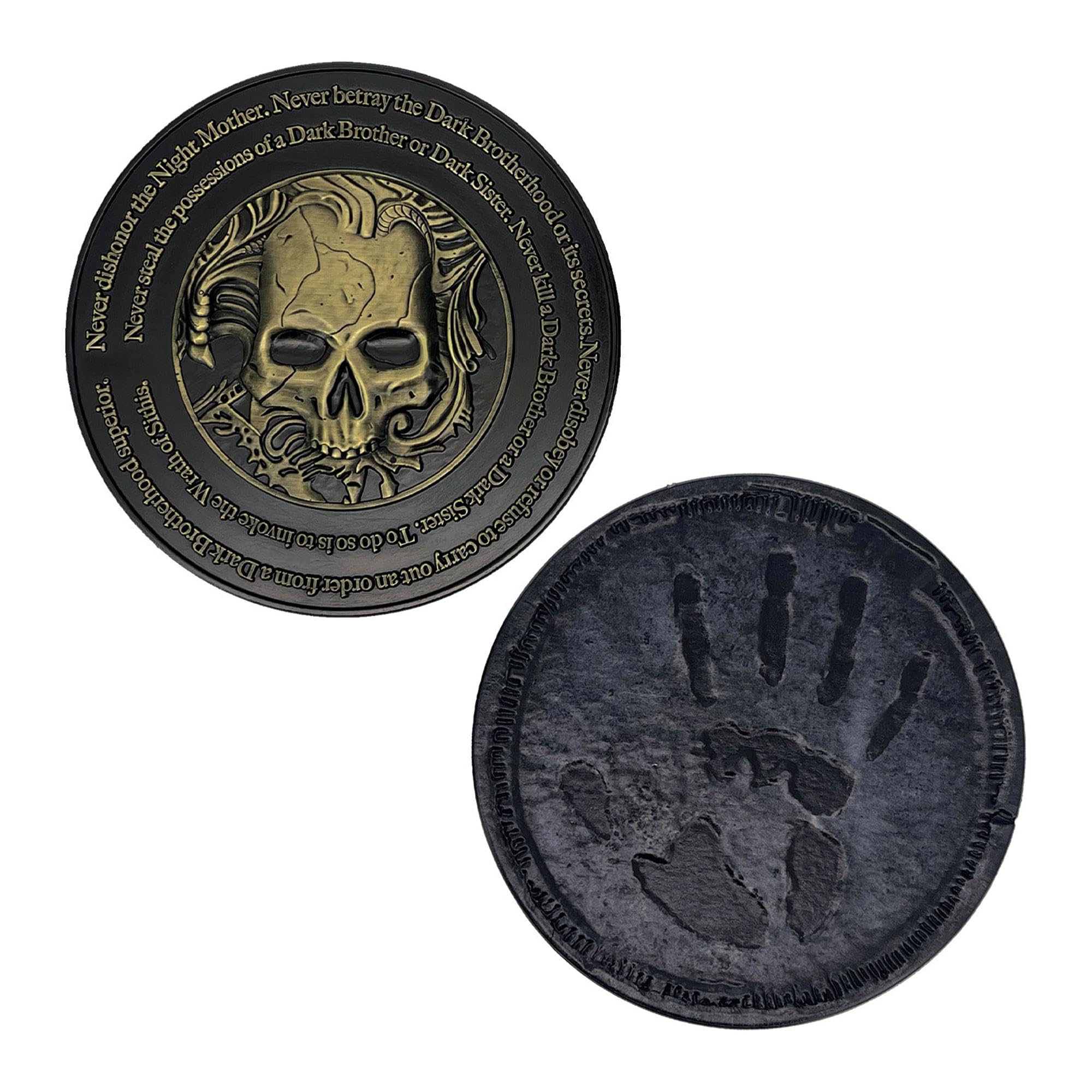Fanattik The Elder Scrolls IV : Oblivion Dark Brotherhood Médaillon en métal édition limitée