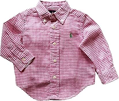 【綺麗カラー】ラルフローレン　リネンシャツ　ショッキングピンク PO2992EW015717_fw_thumbM.jpg