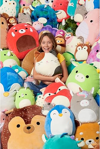 Miniatura 5 de Squishmallows JWHK-12KP Hello Kitty, Sanrio - Vestido rosa de 12 pulgadas Add Squad, animal de peluche ultrasuave de tamaño mediano, peluche oficial