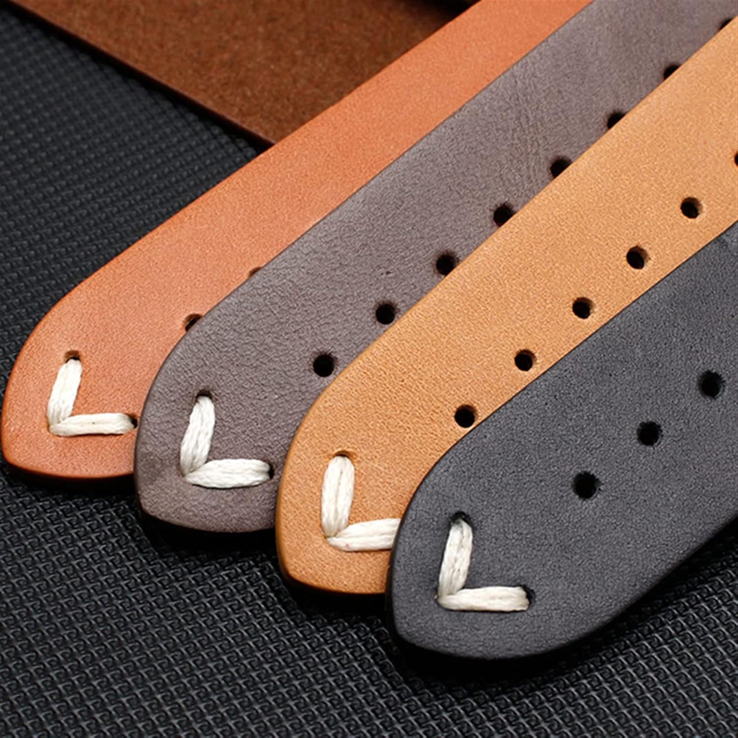 ZUC Genuine Leather Watchband For Citizen BM8475-26E 00F00X wristband 20mm 22mm black brown Soft cowhide bracelet