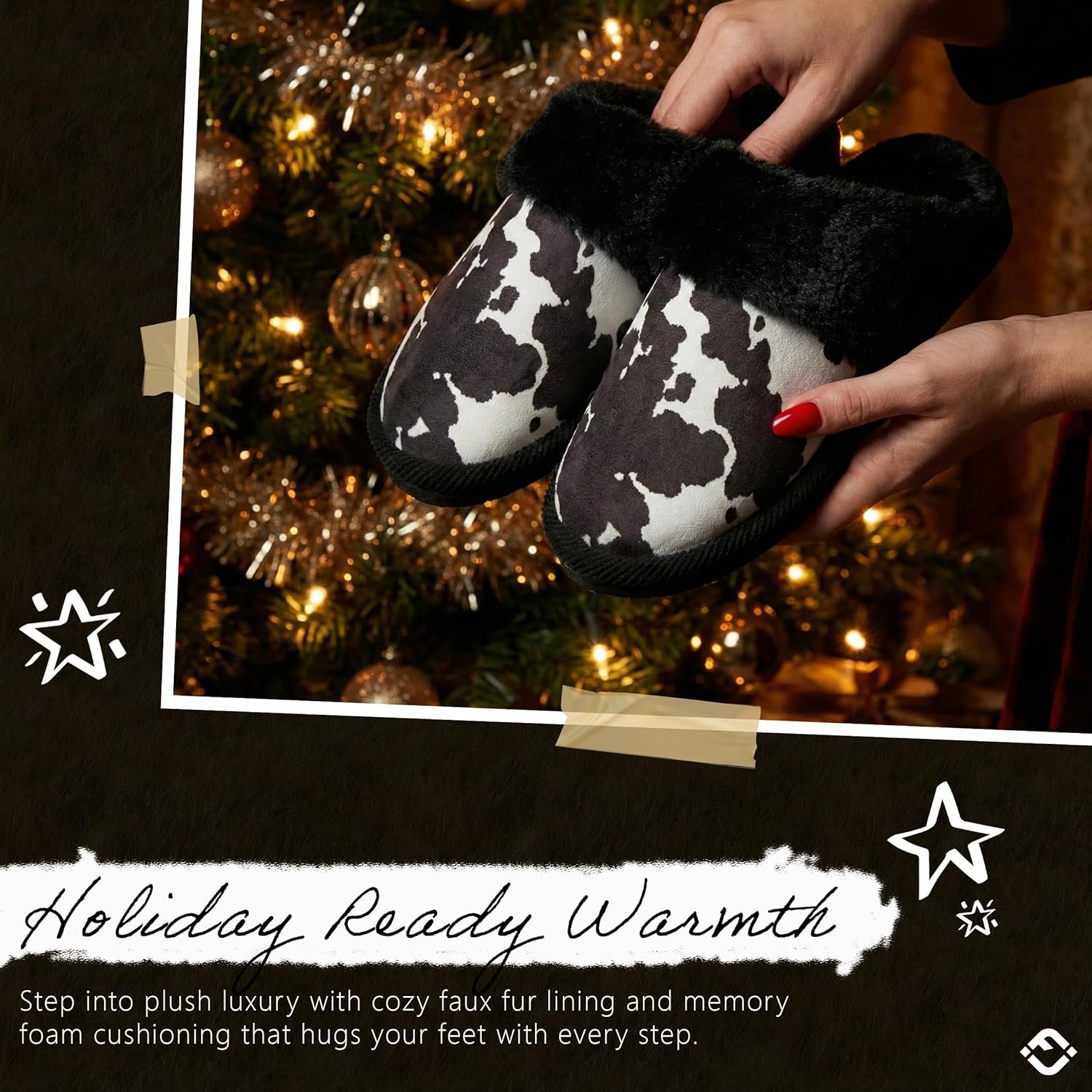 Funky Junque Fuzzy Clog Slippers for Women – Cute House Shoes, Indoor Outdoor Fluffy Bedroom Slippers, Sizes 6-10, Cozy Gift - Image 7