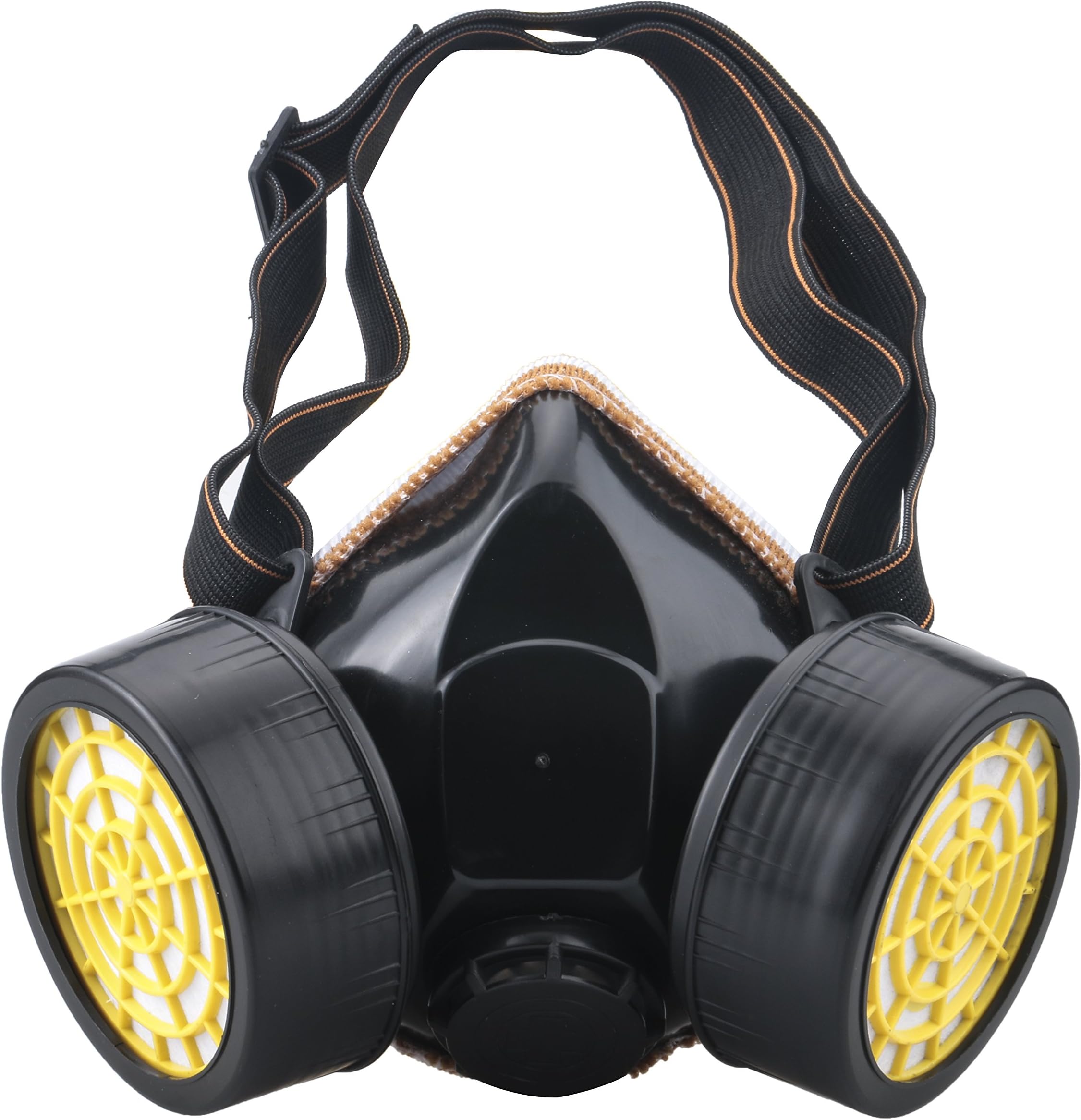Leeko (Style A) - Anti-dust Spray Chemical Gas Dual Cartridge Respirator Paint Filter Mask with Activated Carbon Box