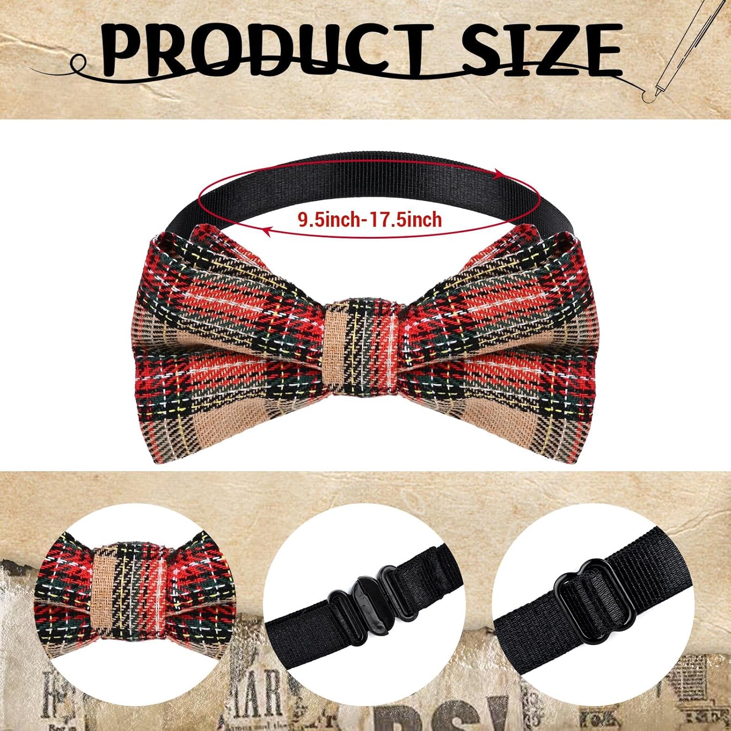 100 Days of School Old Man Costume for Boys Include Glasses Suspenders Bow Tie Crutch Mustache for Grandpa Dress Up - Image 4