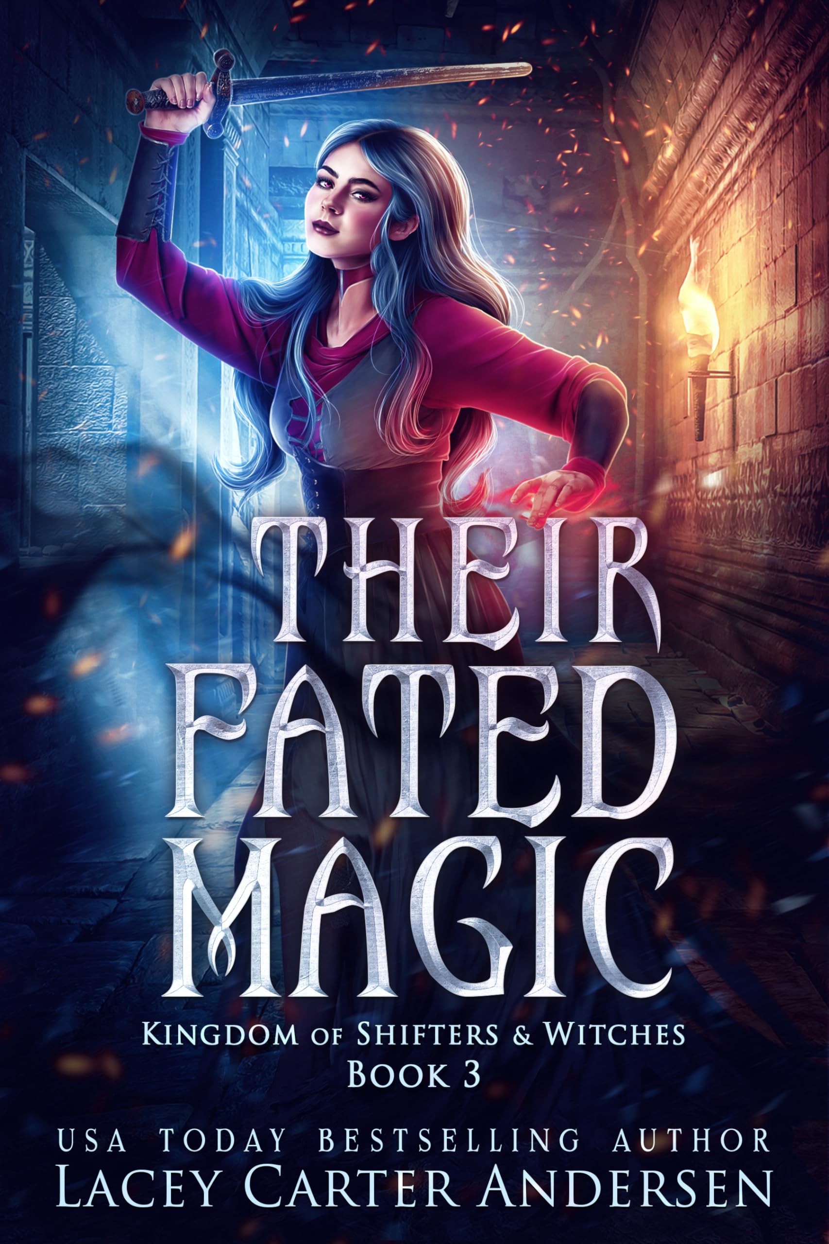 Their Fated Magic: A Fantasy Reverse Harem Romance (Kingdom of Shifters and Witches Book 3)