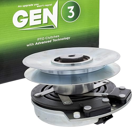 8TEN Embrague de toma de fuerza eléctrica para John Deere Warner Xtreme Z245 Z255 EZTrak Z355E Ztrak 5219-83 AM136115 X0381