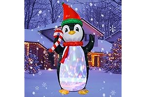 DearHouse Christmas Inflatable Penguin