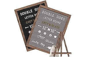 Rustic Letter Board 12 x 16: Farmhouse Charm for Any Message