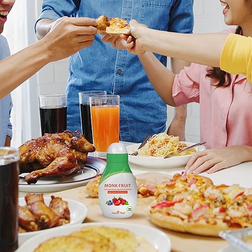 Miniatura 3 de Edulcorante líquido concentrado Monk Fruit (optimizado con eritritol), 1.33 fl oz