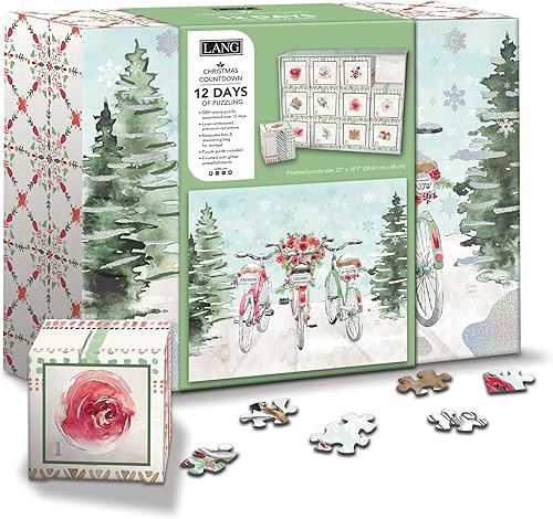LANG Corriendo a través de la nieve Calendario de Adviento - Puzzle (2237004)