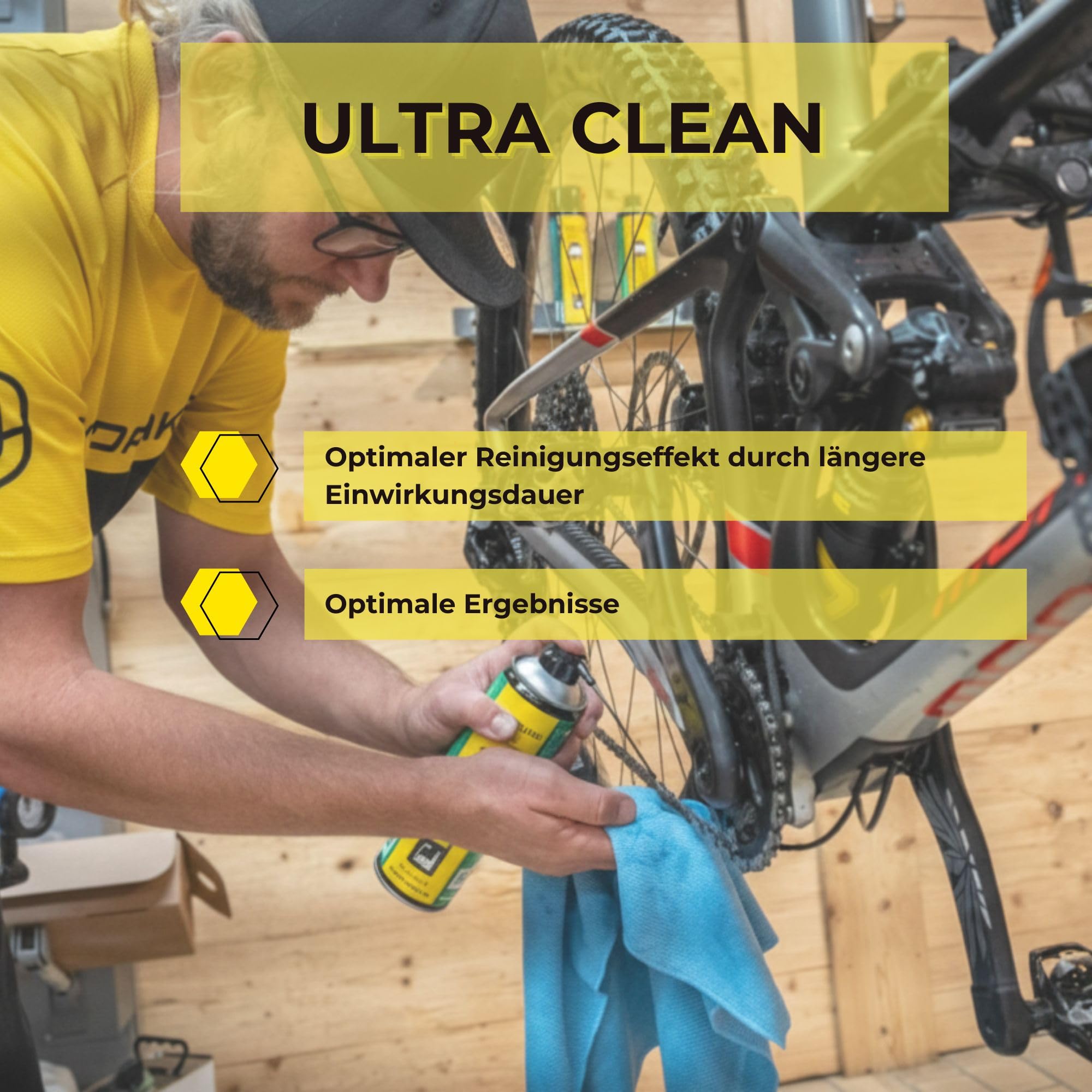 4 Stück INNOTEC Ultra Clean 500 ml Aerosol – Intensivreiniger für KFZ, Industrie und Werkstatt – löst Öl, Fett, Teer, Wachs, Kleber & Schmutz – mit Sprührohr für präzise Anwendung – Premium Qualität