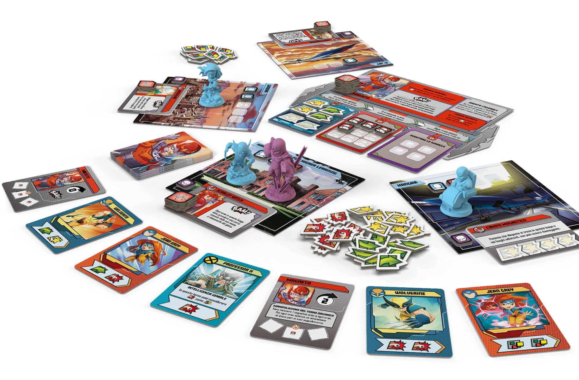asmodee - Marvel United X-Men - Gioco da Tavolo, 1-4 Giocatori, 10+ Anni, Edizione in Italiano