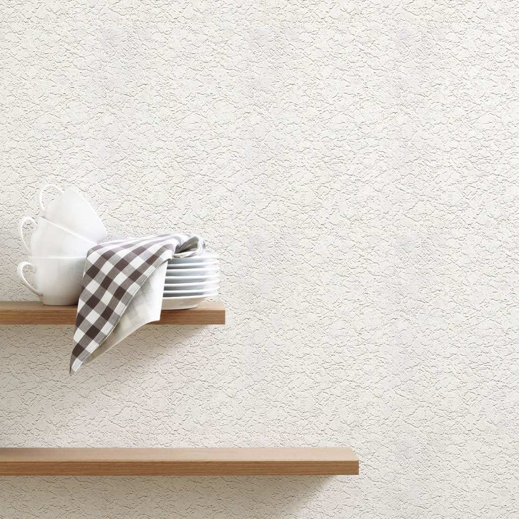 Wallpaper 4 Less White Textured Wall & Ceiling Wallpaper Amazon.in