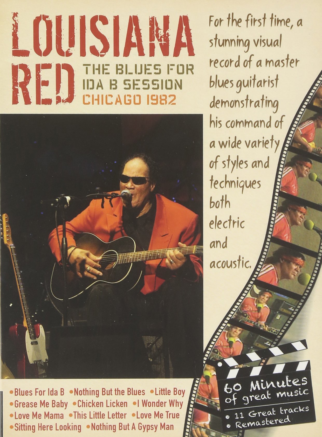 その他 Blues for Ida B Session Chicago 1982 [DVD] The Blues For IDA B Session - Chicago 1982 : Louisiana Red