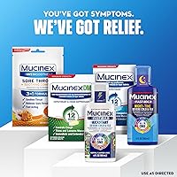 Vista 7 de Mucinex Tabletas de liberación extendida de 12 horas – La guaifenesina alivia la congestión del pecho causada por el exceso de moco