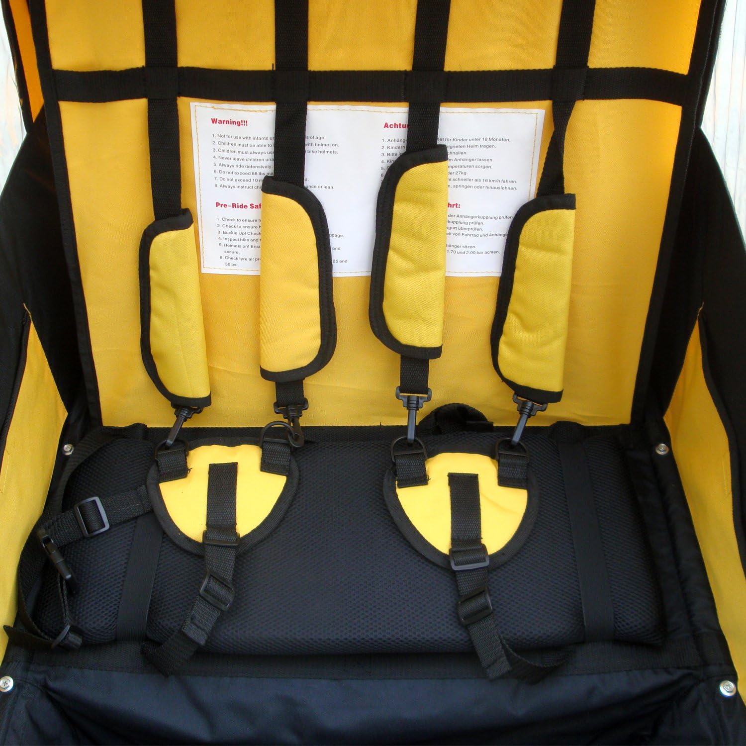 Tenive Double Trailer Bicycle Stroller Photo