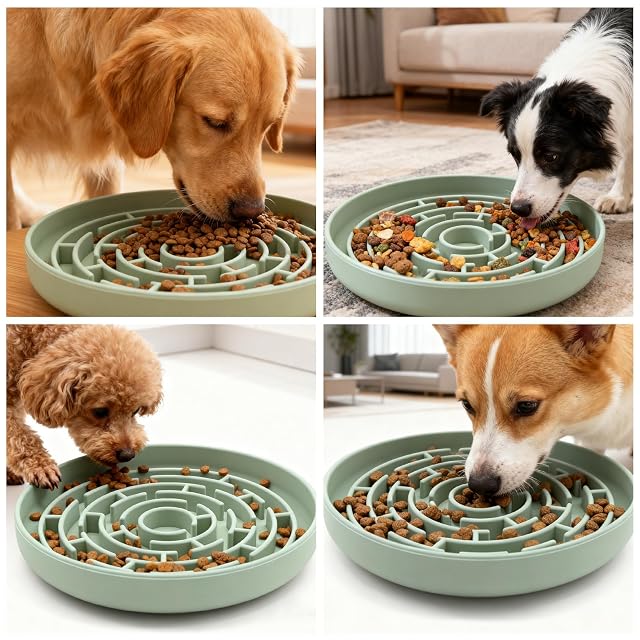 Foto 7 de 7 de Zencantorous Comedero Perro Antivoracidad, Comedero Antivoracidad Perro