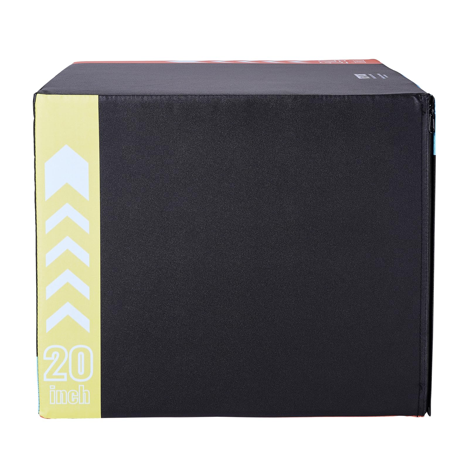 VEVOR Boîte de Pliométrie 3-en-1 Boîte à Saut Musculation Fitness Crossfit en Bois Antidérapant Hauteur 76/60/50 cm Charge 200 kg pour Entraînement Pliométrique Step-ups Pompes Squats Gym Domicile