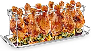 Stainless Steel Chicken Leg Grill Rack 1