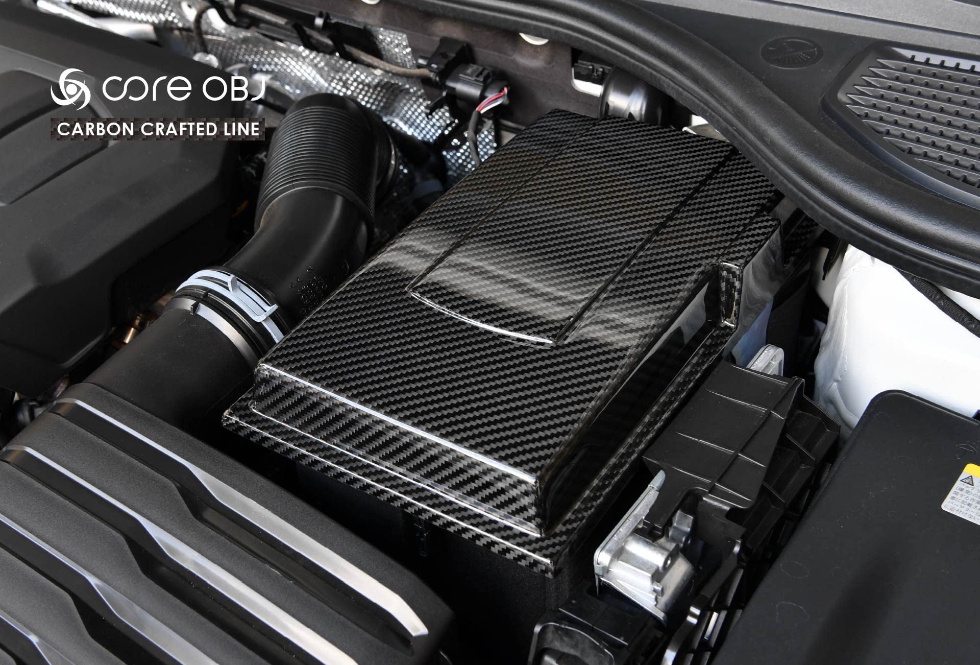 CORE OBJ│バッテリーカバー｜ゴルフ8 ゴルフ8.5｜A3 S3 (8Y) Amazon | core OBJ Carbon Battery Cover for GOLF8/Audi A3 S3