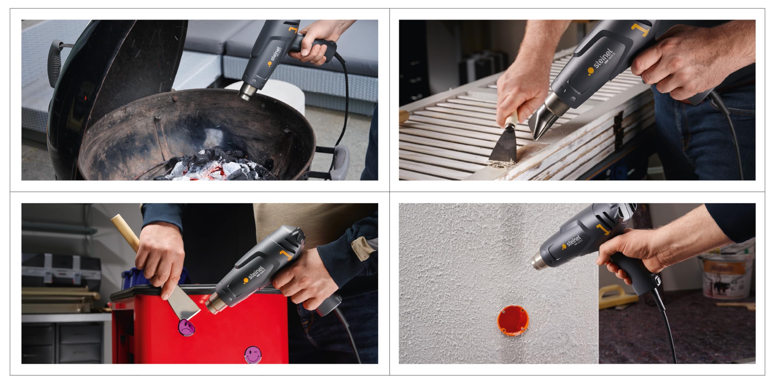 Steinel Décapeur thermique HM 1620 S 1600 W 300°/500°C pistolet à air chaud
