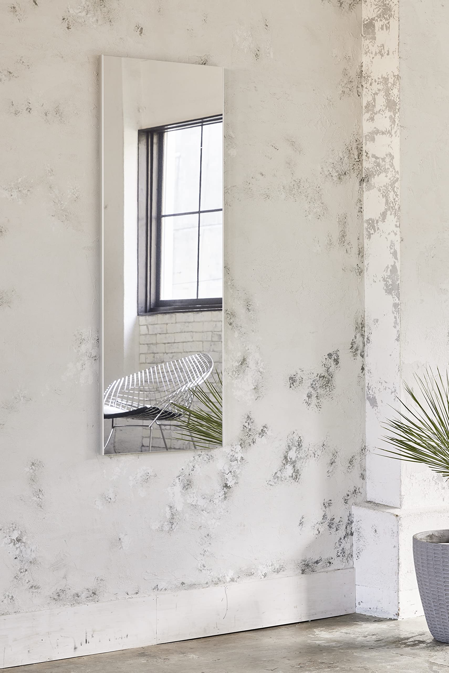 Amazon.co.jp: リフェクス割れない軽量ミラー 幅45×高さ120cmスリム