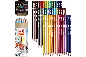 Kalour 72 Count Colored Pencils for Adult Coloring Books