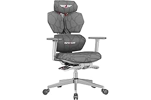 Gaming chair: Patiomage Ergonomic Reclining Gamer Chair with Footrest