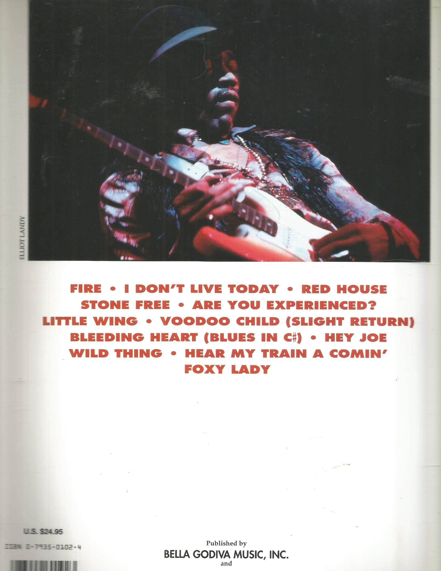 Hendrix: The Jimi Hendrix Concerts: Authoritative Transcriptions for Guitar, Bass, and Drums with Detailed Players' Notes and Photographs for Each Composition (Recorded Versions) - Image 2