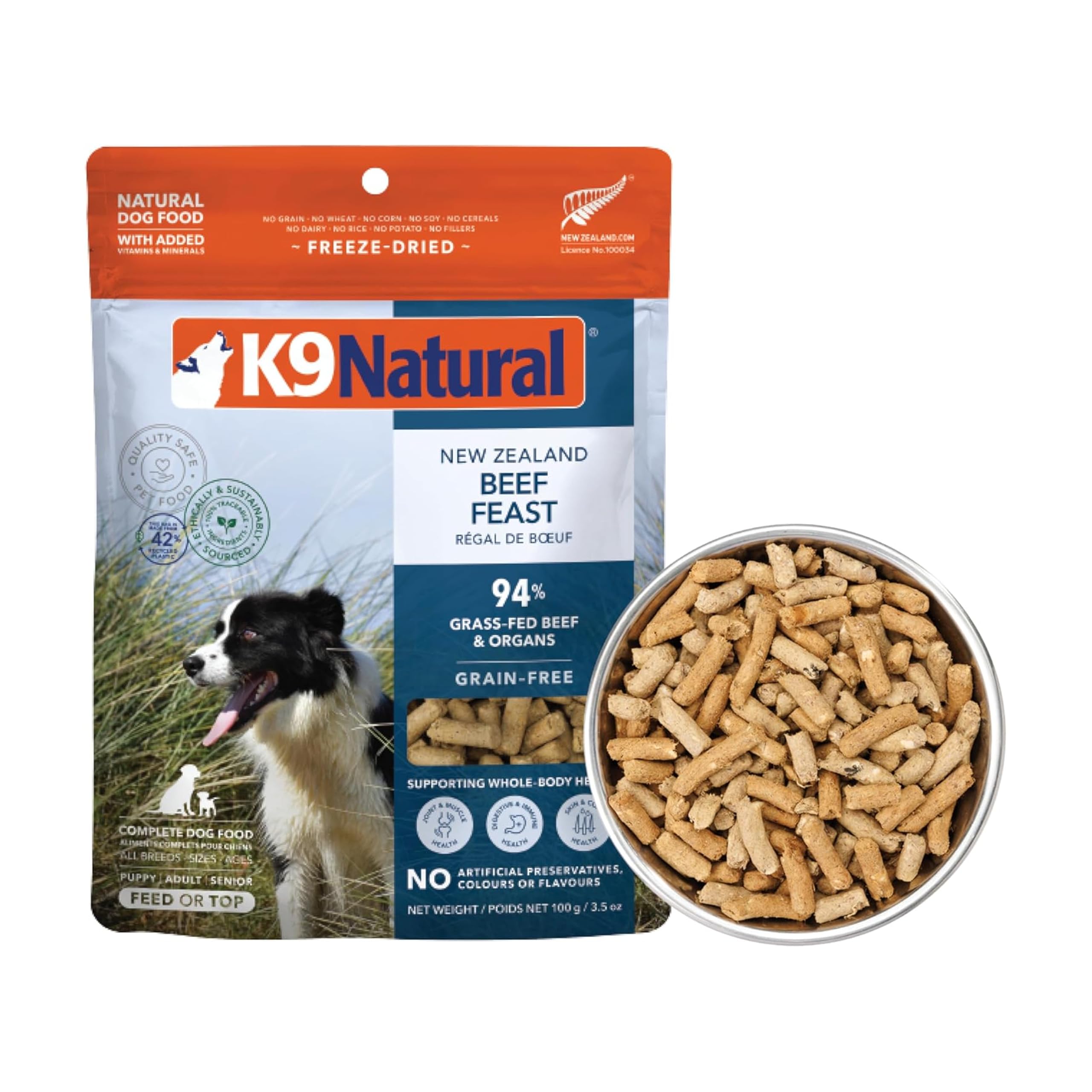 Amazon.co.jp: ケーナインナチュラル (K9 Natural) フリーズドライ