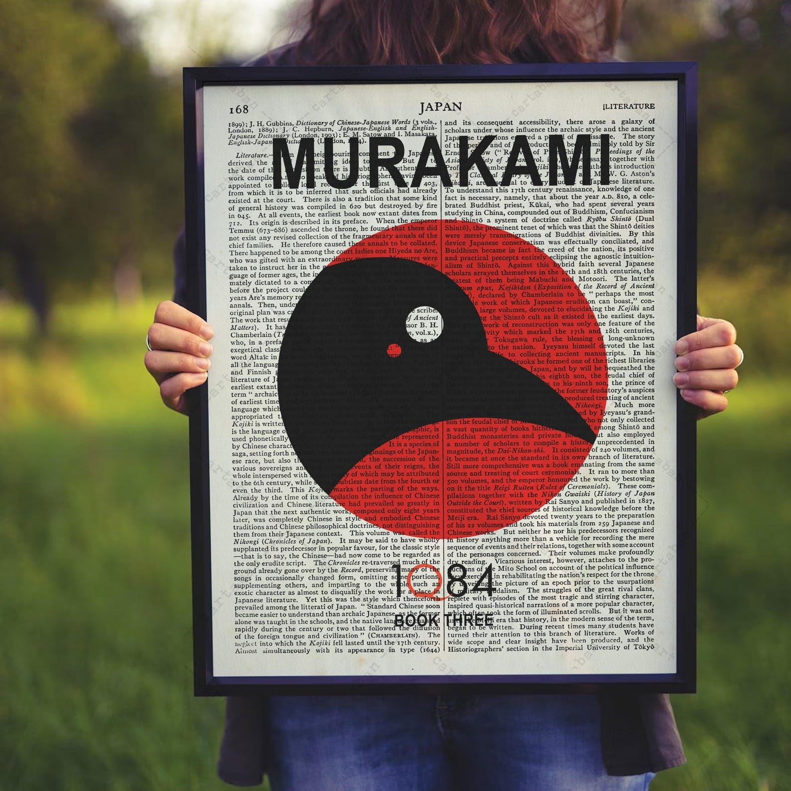 1q84 By Haruki Murakami Instant Wall Art Reading Nook Decor Gifts 1q84 By Haruki Murakami Instant Wall Art Reading Nook Decor Gifts