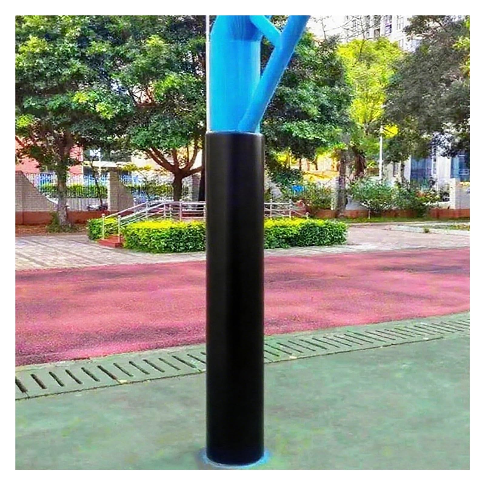 Protector para postes de baloncesto ideal para asegurar el juego de los niños en casa