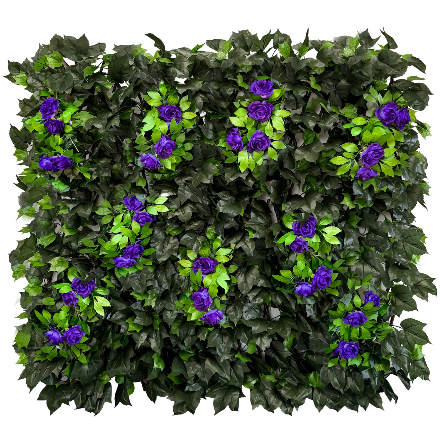 Photo 1 of Artificial Expandable Ivy Privacy Fence Screen,Adjustable Size,Dense Leaf Panel,Perfect for Balcony,Garden,Fence Cover and Green Wall Decoration