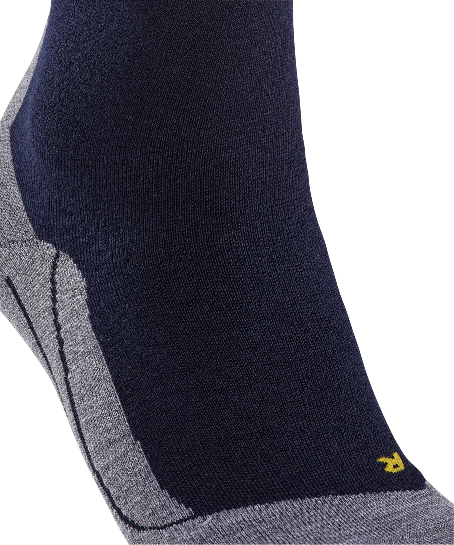FALKE Mężczyźni Skarpety narciarskie SK4 Advanced M Kh Wełna ciepłe cienkie 1 Para, Niebieski Marine 6120 Snow-O, 42-43