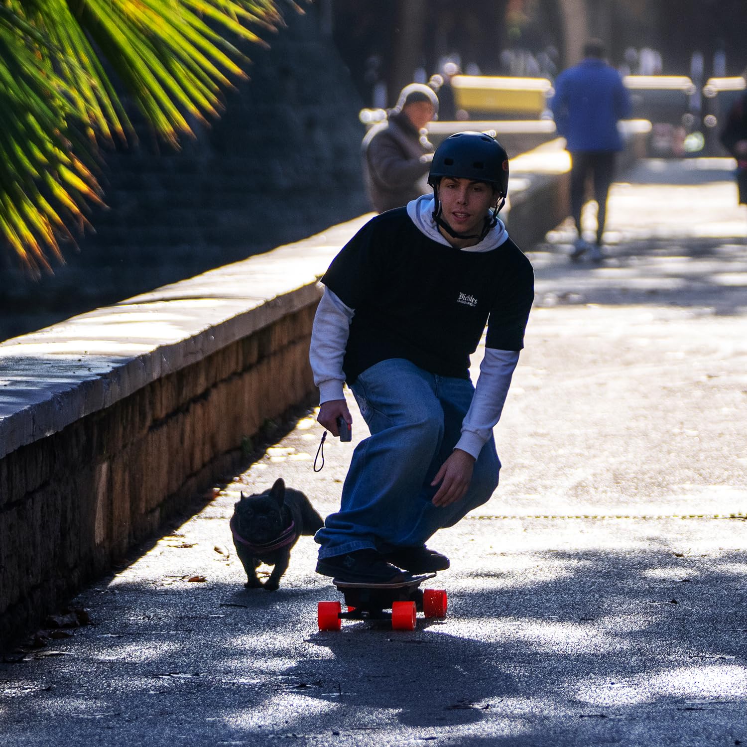 MEEPO V5 Go Electric Skateboard with Remote 1500 2 Powerful Belt Motors 26MPH Stable Top SpeedUP to 20Mlies Range Next-Generation Performance of Electric Cruiser for Teens and Adults product thumbnail 4