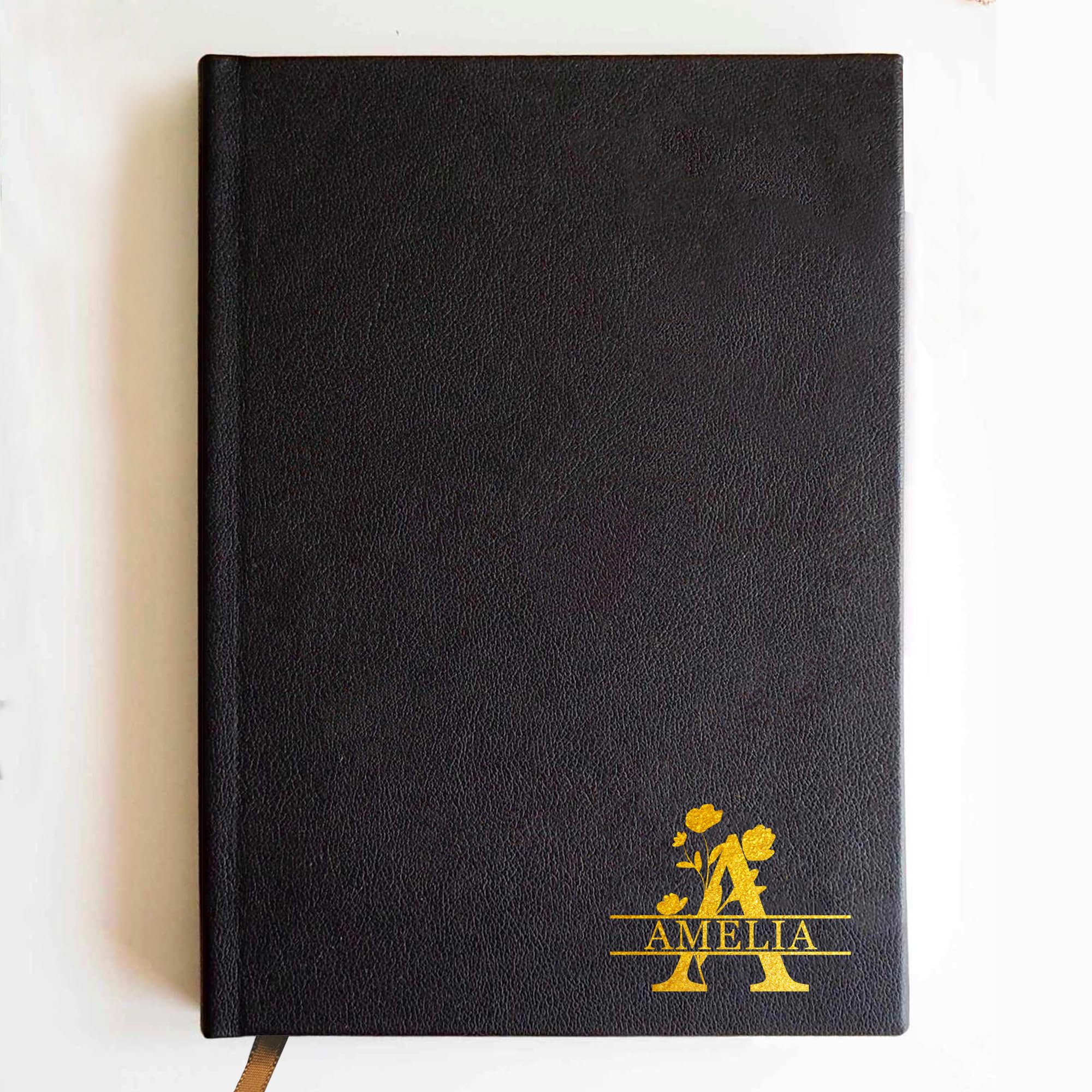 Personalised 2027 Diary Gifts for Christmas, 2027 Diary A5 Page a Day with Daily Planner & Monthly View, Personalised Notebook A5 with Name, Christmas Birthday Academic Diary Gifts (Design 4)