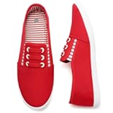 Women's Canvas Slip On Shoes Sneakers for Women Fashion Comfortable White Black Elastic Sneakers for Women