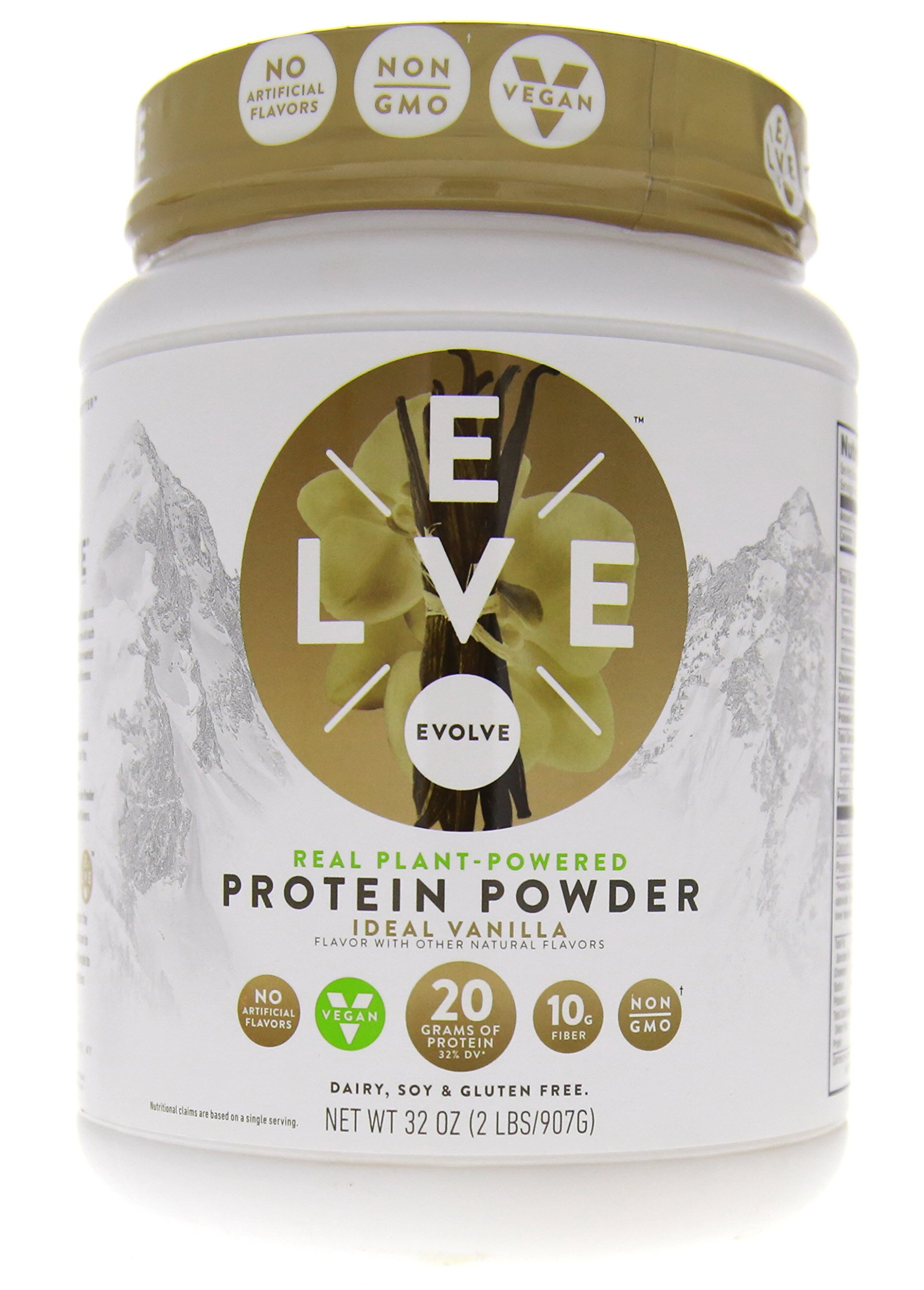 EVOLVEProtein Powder, Ideal Vanilla, 20g Protein, 2 Pound