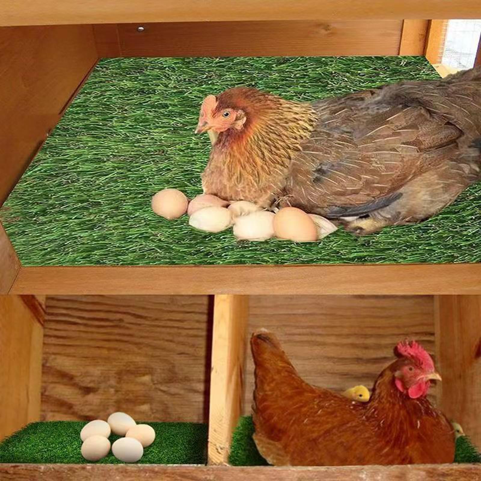 Chicken Nesting Pads - Chicken Coop Reusable Nesting Pads,Artificial Poultry Accessories For Farm Outdoor Indoor Homestead Garden Pasture Kitchen Winter Yard