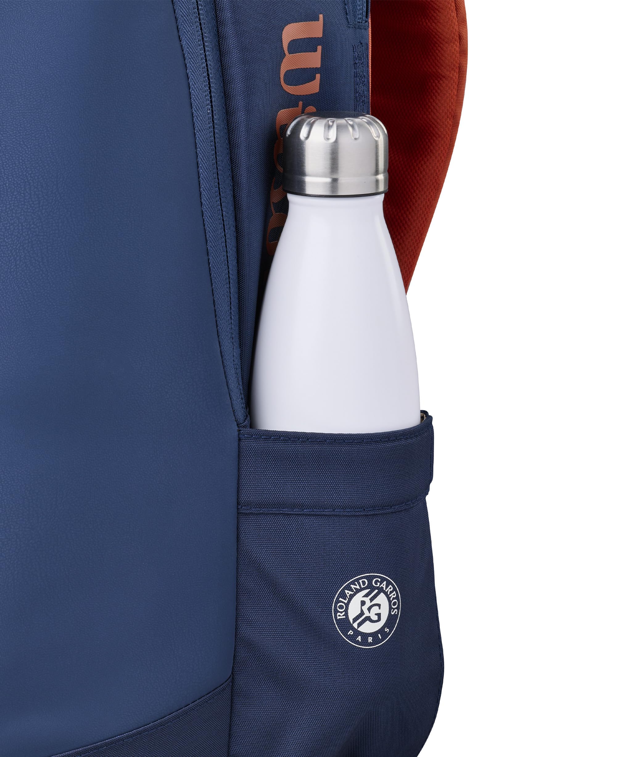Wilson Roland Garros 2026 SESSIONSOIRE Tennisschlägertasche für 2 bis 9 Schläger (basierend auf mittleren Schlägern)