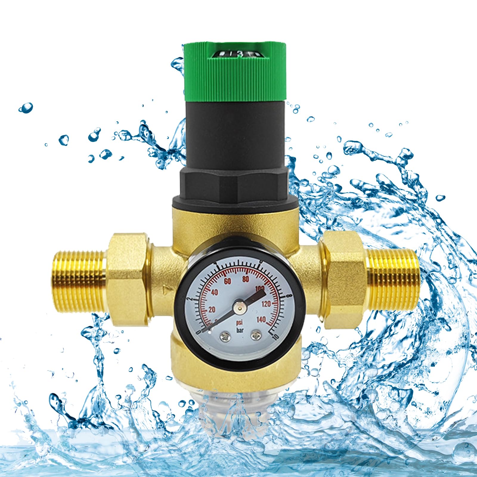 Reducteur Pression Eau, 3/4 Pouce Régulateur de Pression d'eau en — free download
