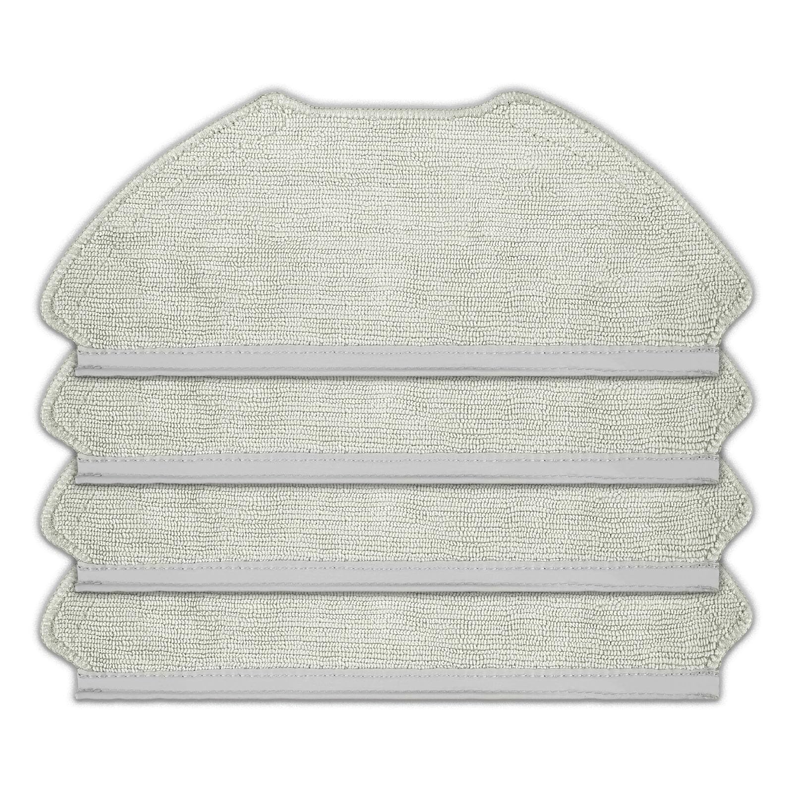 (4 Pack) T20+, T25+, T30+ Replacement Mop Pads Compatible with Airrobo T20+, T25+, T30+ Robot Vacuum Cleaner, Washable Replacement Mop Cloths, Mop Pad Accessories Kit