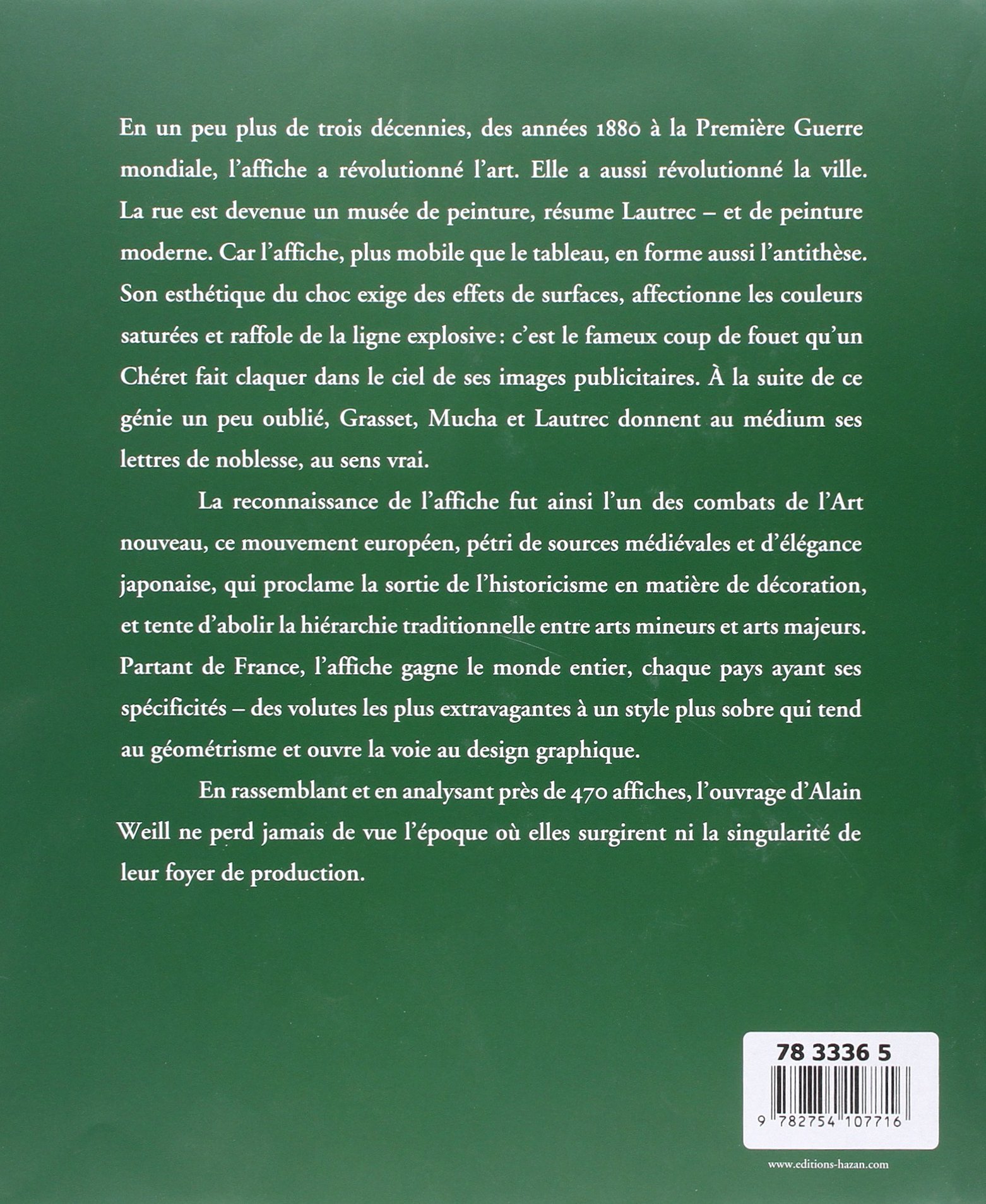 L'Affiche au temps de l'Art nouveau