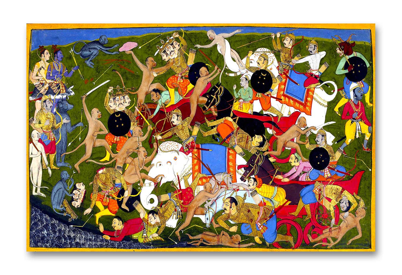 Tamatina Religious Posters | Matte Vinyl Stickers | Jai Sri Ram | Sticker | Posters for Home | Mandir | Temple | Office | School | Shop | Hospital | Medium - 1.5 ft x 1 ft - 46 cms x 31 cms - P99