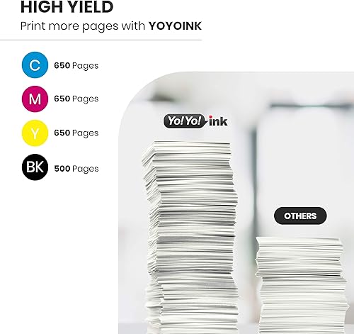 Miniatura 6 de YoYoink Cartuchos de tinta remanufacturados de repuesto para Epson T273XL 273 XL (2 negros, 2 negros fotográficos, 2 cian, 2 magenta, 2 amarillos,