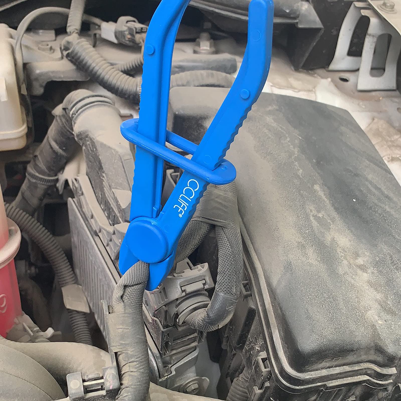 YATO Profi Schlauchklemmenzange Gebogen – 3-teiliges Set, Abgewinkelt | Schlauchzange Für KFZ-Reparaturen