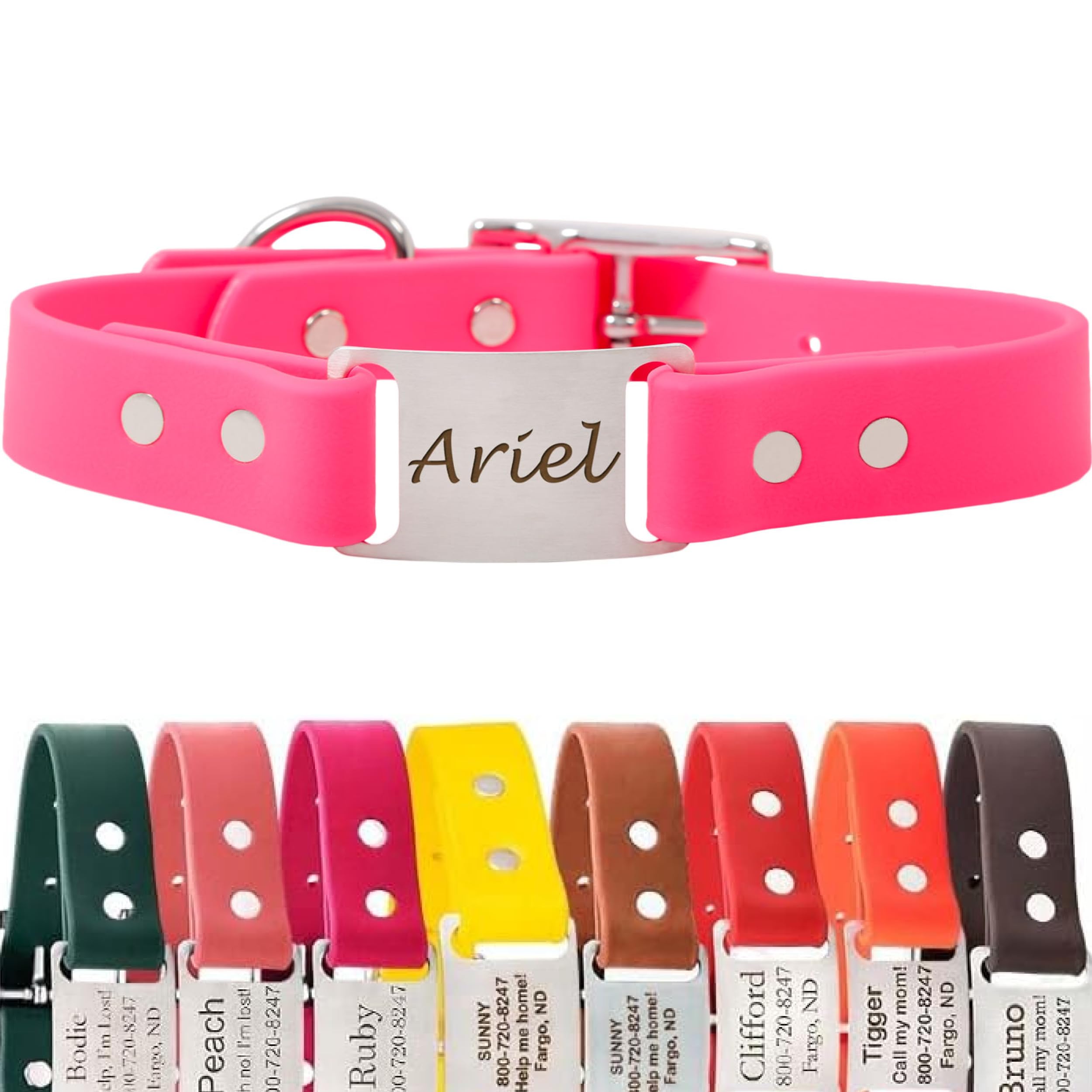dogIDs ScruffTag Biothane Collar